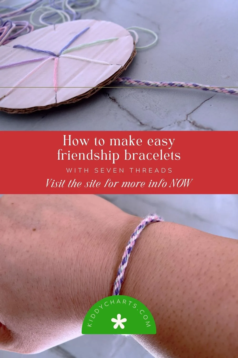 Twisty Friendship Bracelet Tutorial - 30 Minute Crafts