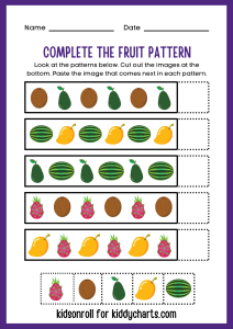 4 Fun Ways To Teach Patterns To Kids + Free Printable! #31daysofactivities