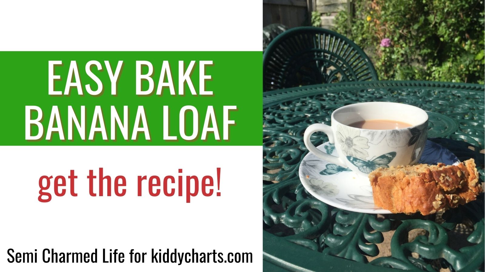 Easy bake banana loaf #31daysofactivities