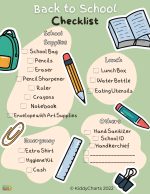 Back to school checklists for parents to help ease the chaos