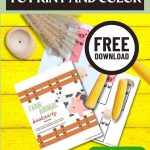 This image is offering free printable farm animal bookmarks to download and color.