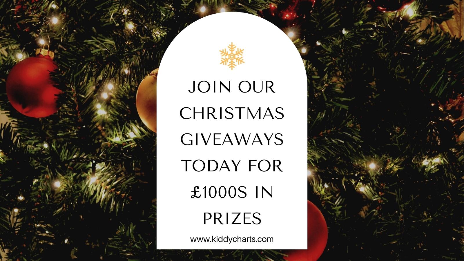 Sign up to get access to £1000s in Christmas competitions