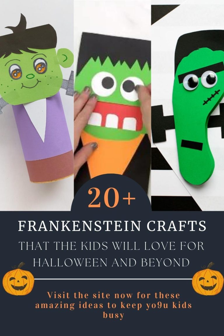 20+ Frankenstein crafts ideas for spooky and fun makes