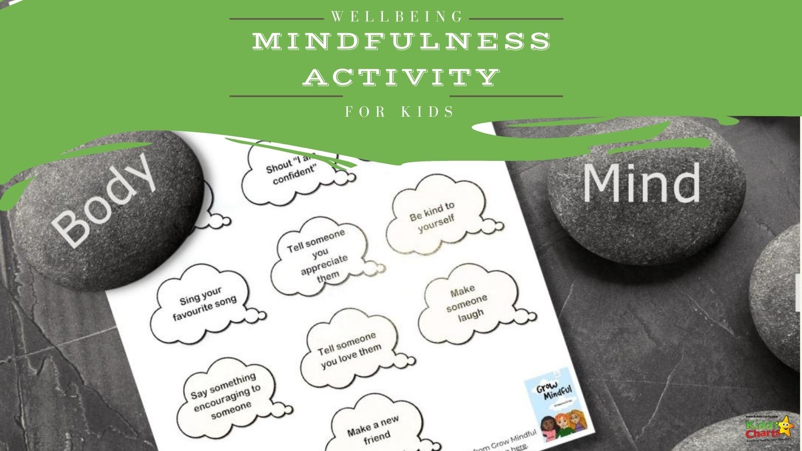 Mindfulness activity for kids to do at home or in the classroom