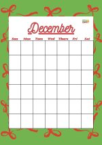 Free mini Christmas planner