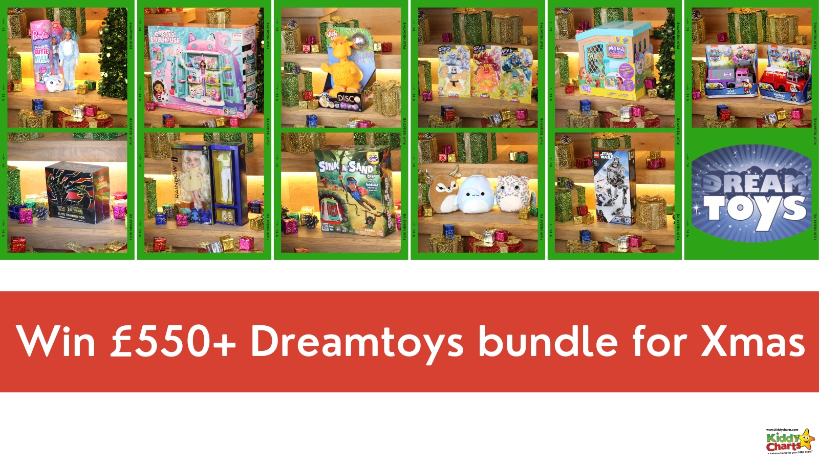 Win £550+ Dreamtoys bundle to make Christmas magical for the kids