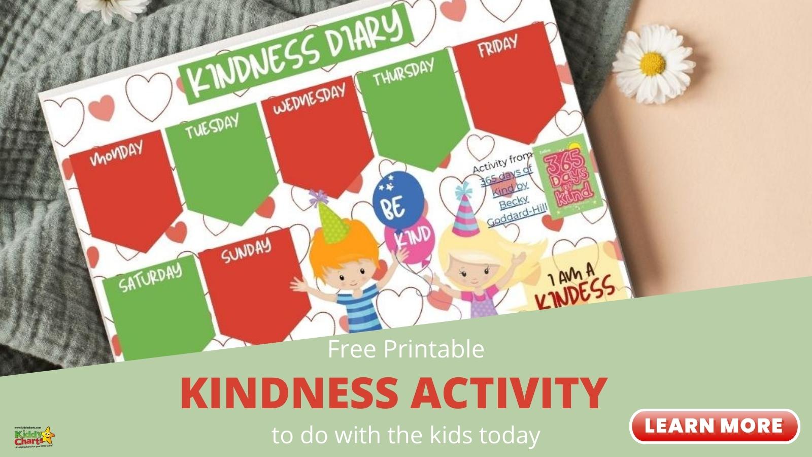 Free kindness activity for World Kindness Day and beyond