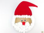 Make Your Own Paper Plate Santa Claus