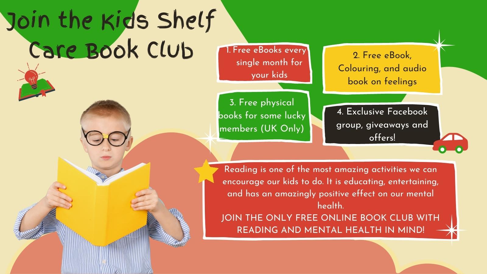 Shelf Care: Launching our free online children’s book club supporting reading and mental health