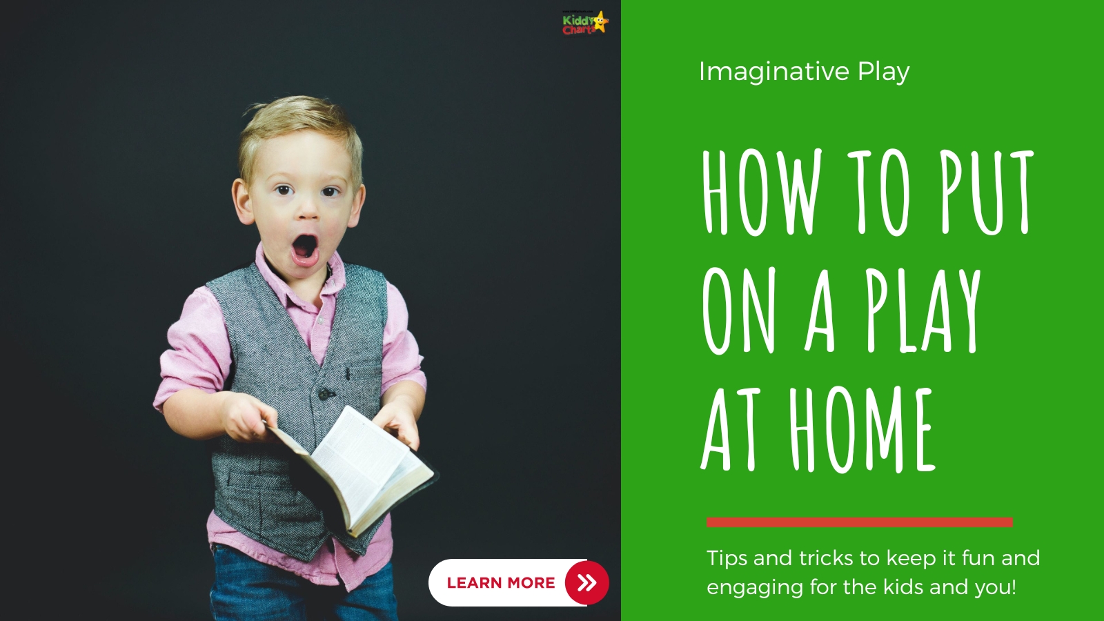 How to put on a play with your children at home