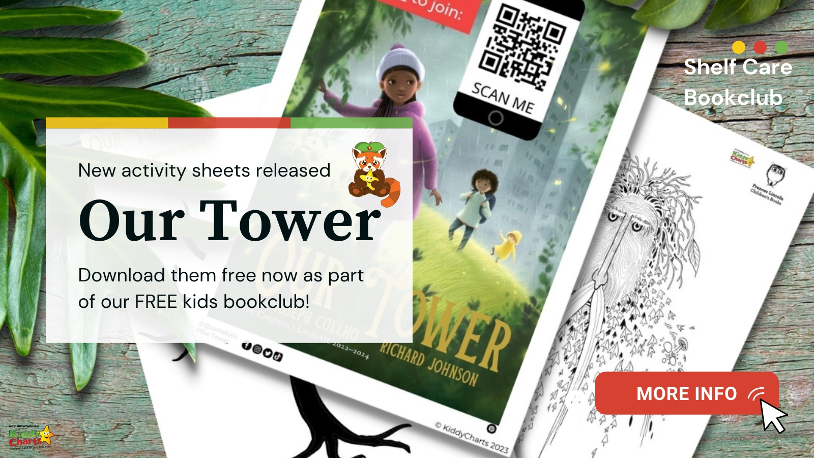 Our Tower activity sheets