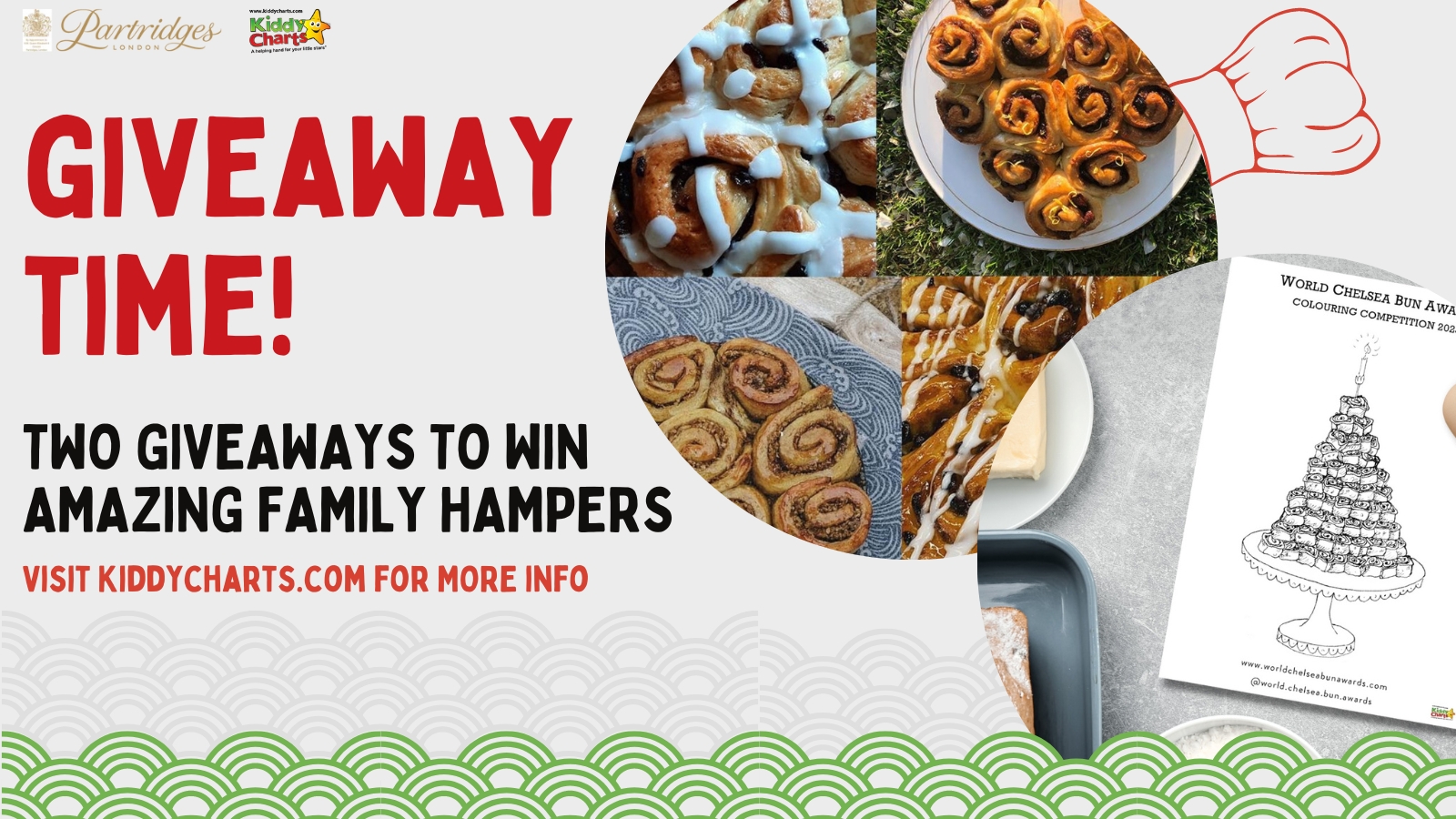 Celebrate the World Chelsea Bun Awards to win a fab £60 family hamper