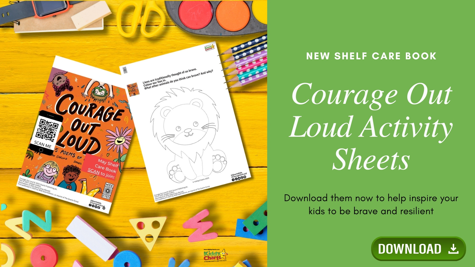 Unleash your bravery with Courage Out Loud activity sheets: Say no with confidence!