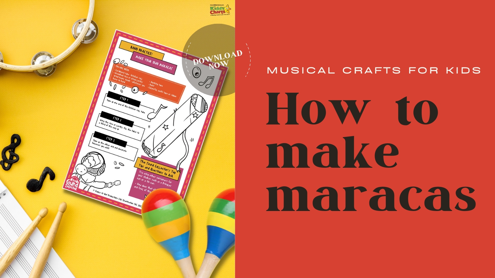 Shake it up: How to make maracas with your kids for fun and music!