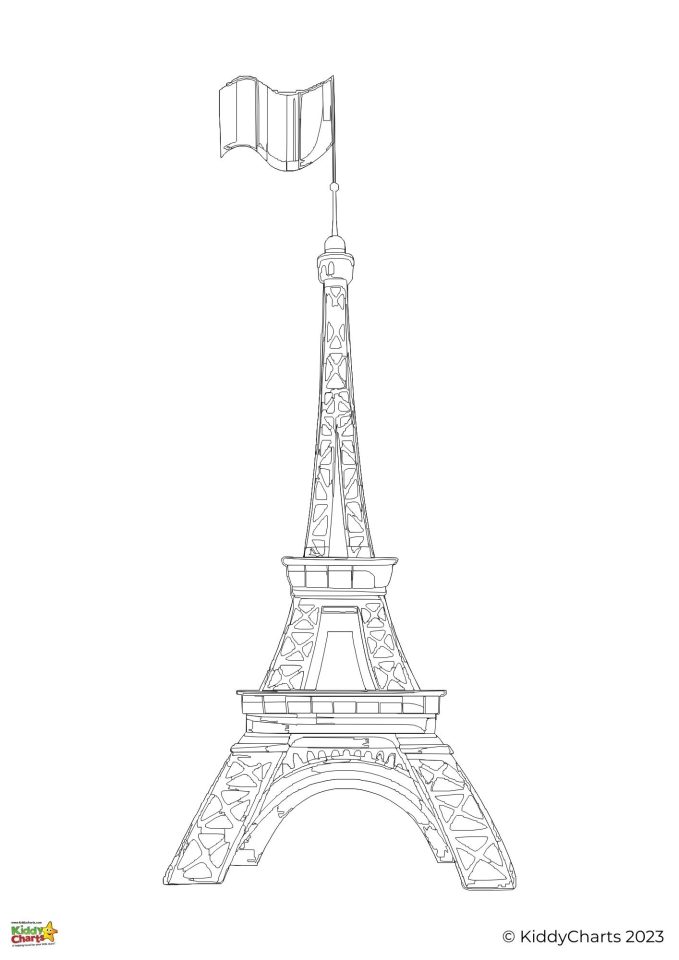 Unleash creativity with our free France and French flag coloring pages