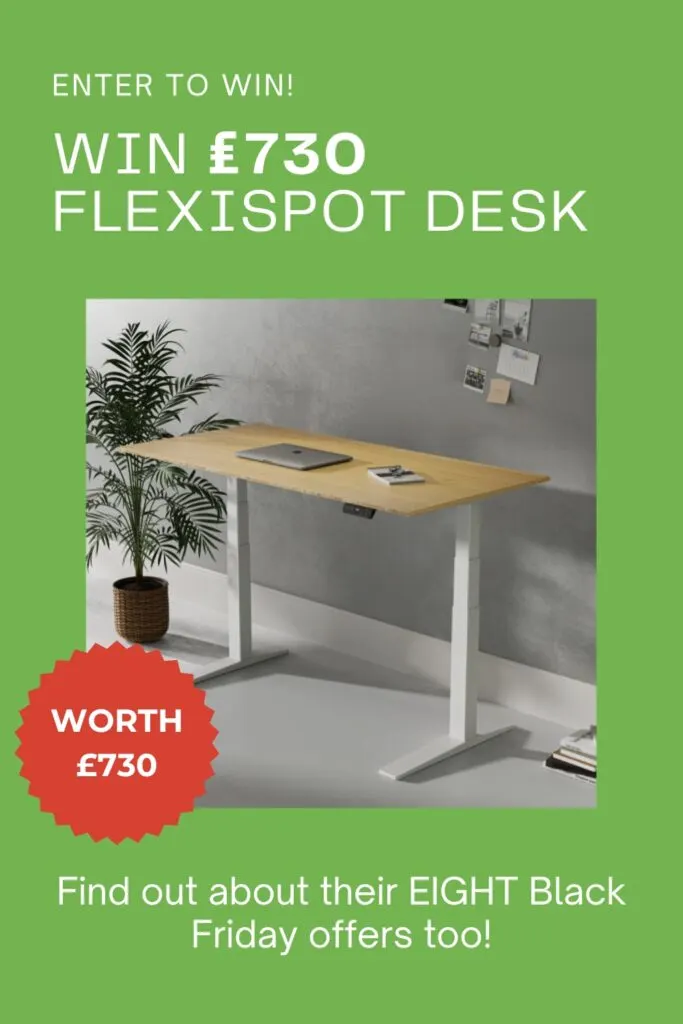 Height adjustable online desk black friday