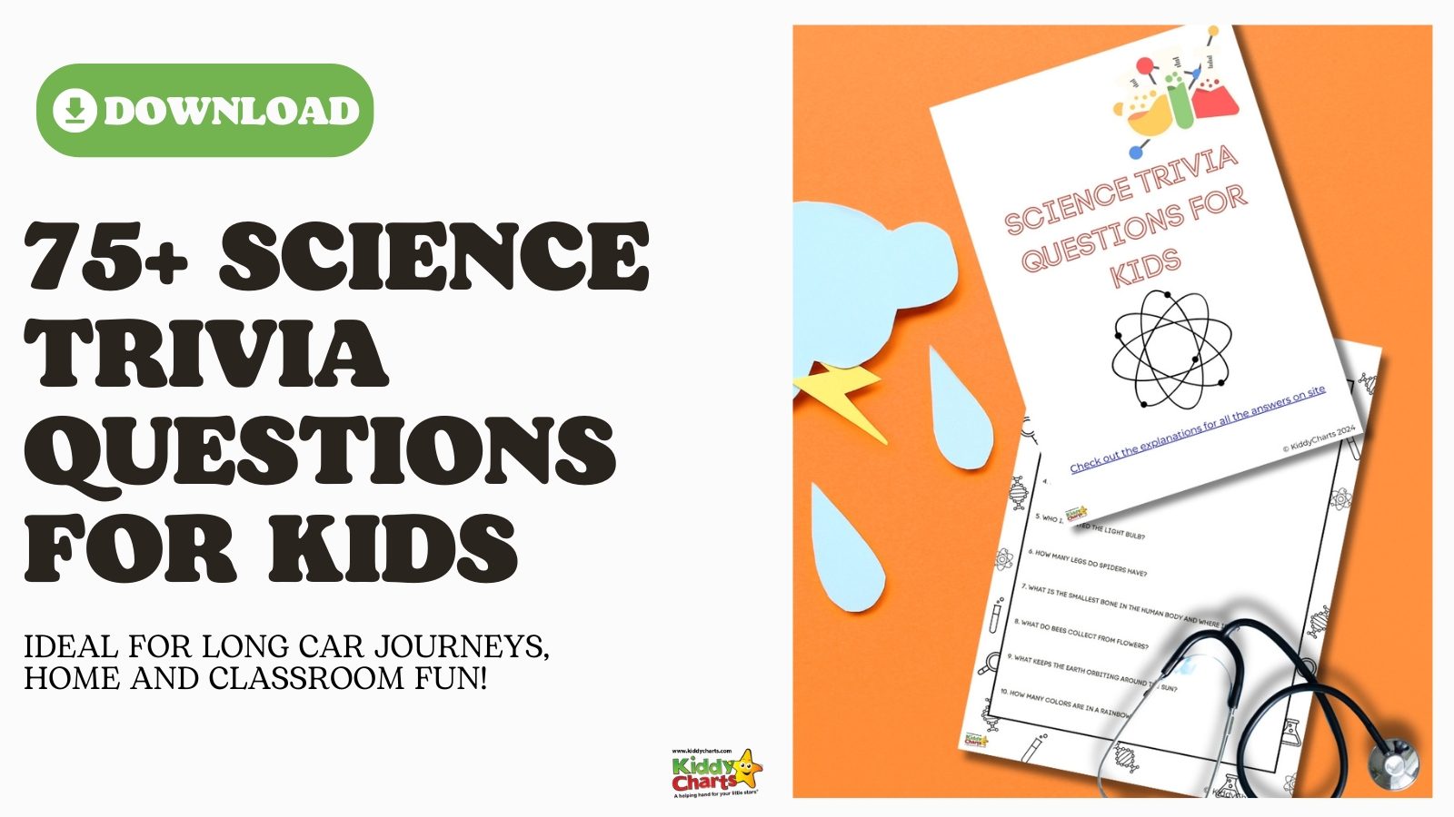 Science trivia questions for kids: Our free science quiz