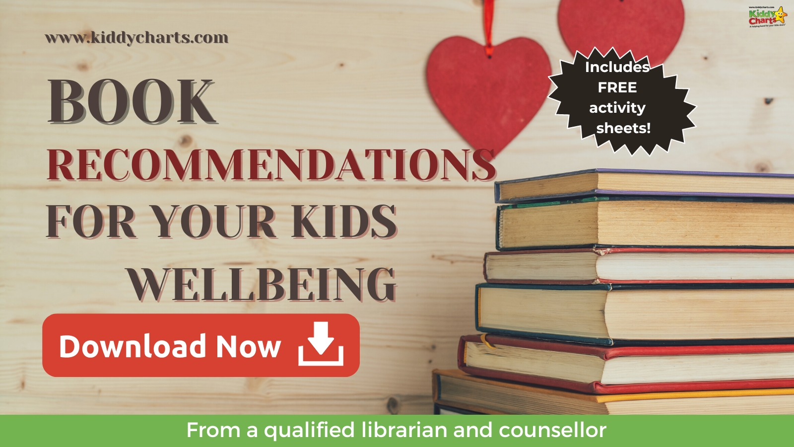 Books for kids: Sign up for recommendations to support their wellbeing today