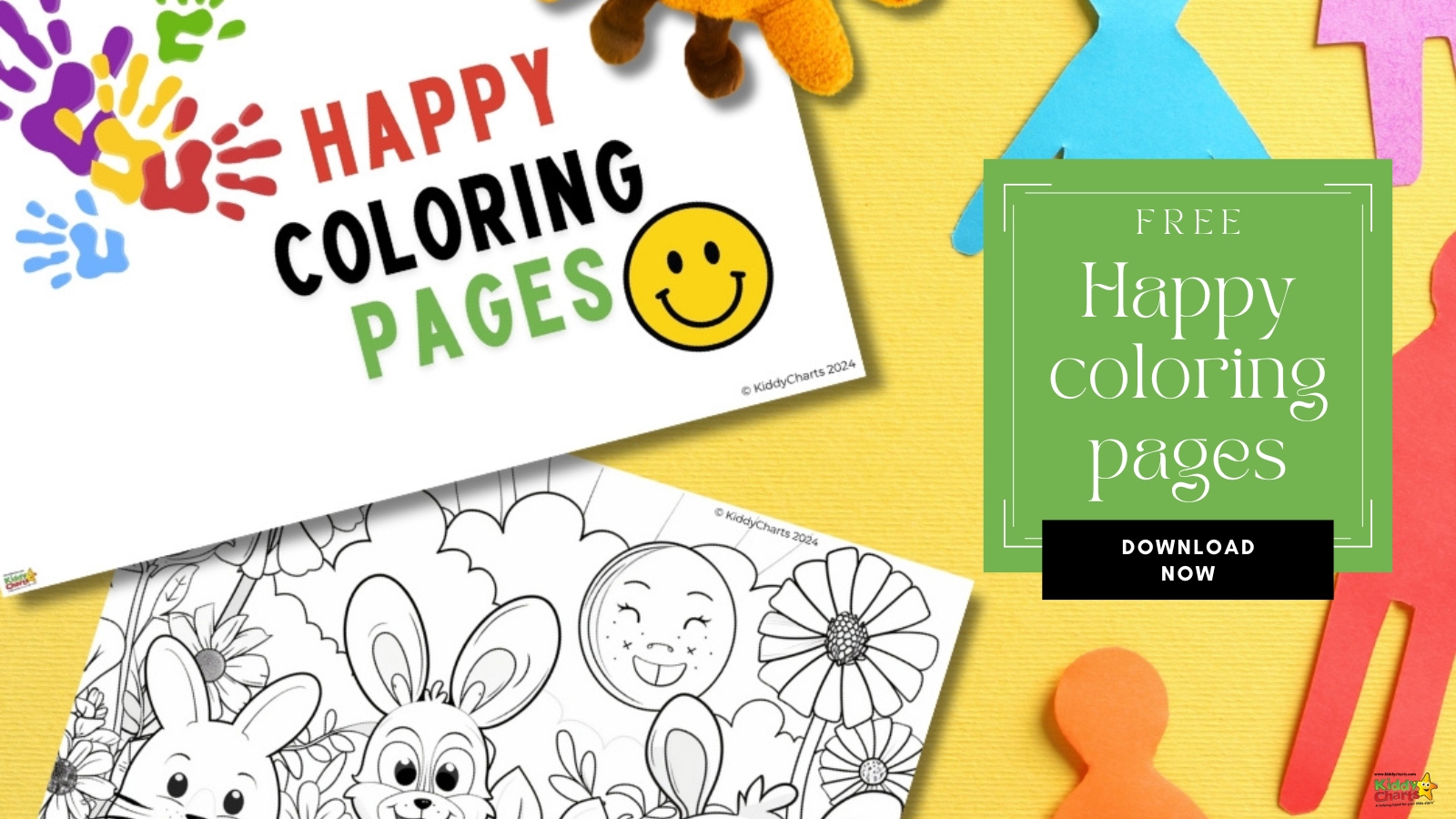 Free printable happy coloring pages