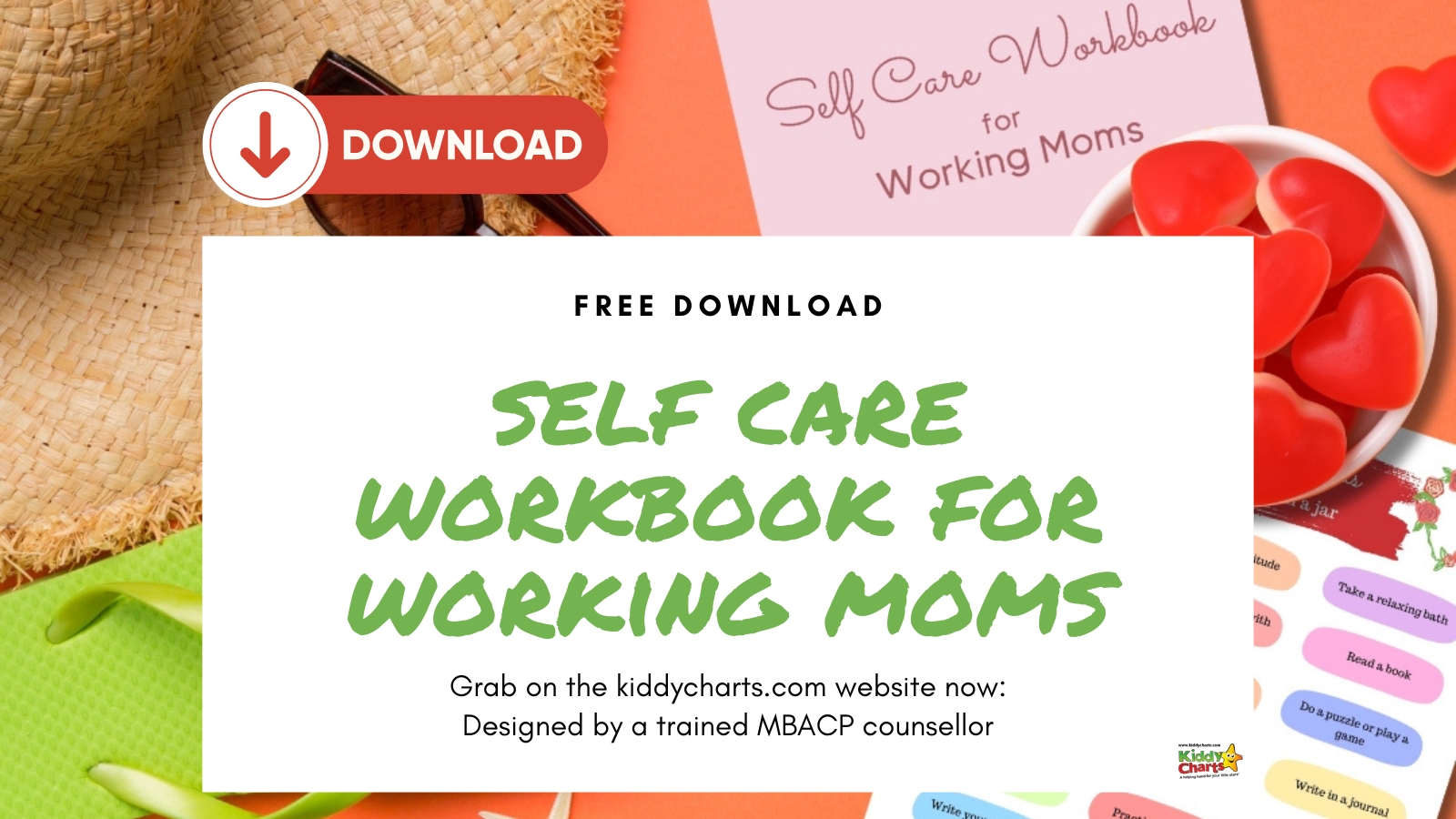 Self care workbook for working moms everywhere